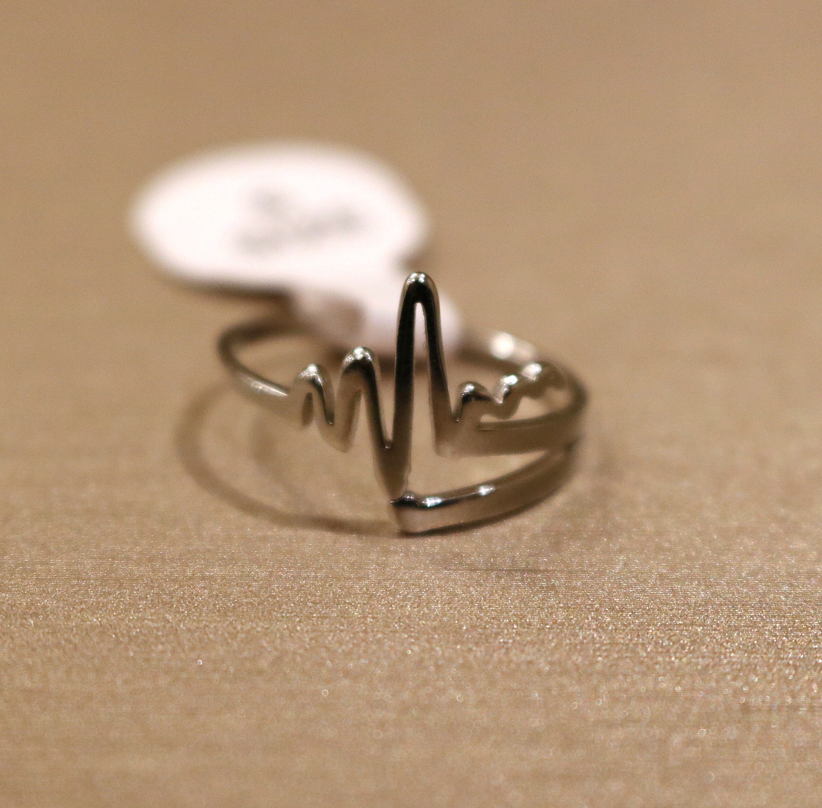 Heartbeat Wave Ring